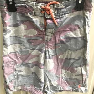 Ralph Lauren camp swim trunks